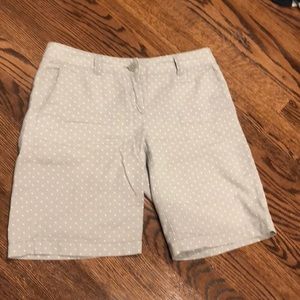 Loft polka dot shorts